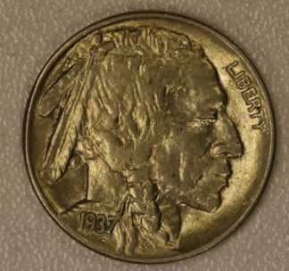 Auction- 1937 Buffalo Nickel