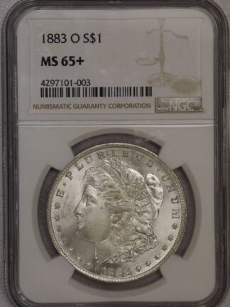 1883-O Morgan Dollar NGC MS65+