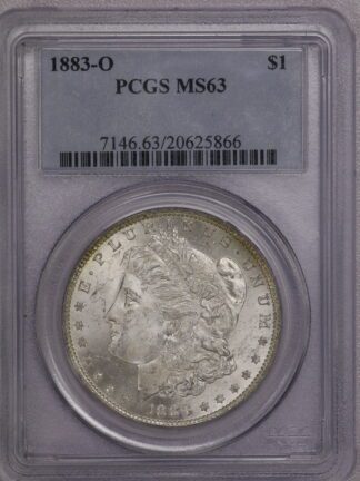 1883-O Morgan Dollar PCGS MS63