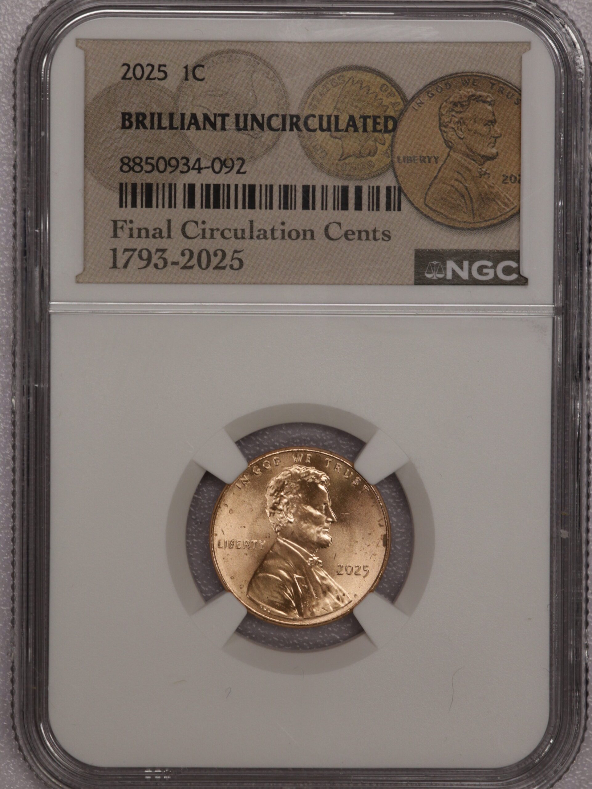 Auction- Group of Six (6) Graded Unc/Proof Coins (See pictures/Description) - Image 8