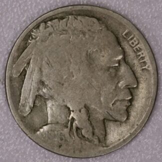 1916-D Buffalo Nickel G-VG