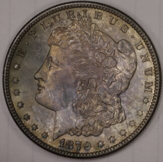 Auction - 1878 S Morgan Dollar UNC Toned
