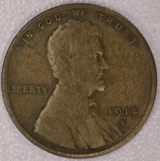 1914-S Lincoln Cent Very Good