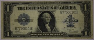 1923 One Dollar Silver Certificate VF