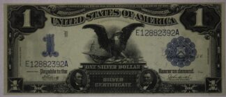 1899 One Dollar Silver Certificate "Black Eagle" AU
