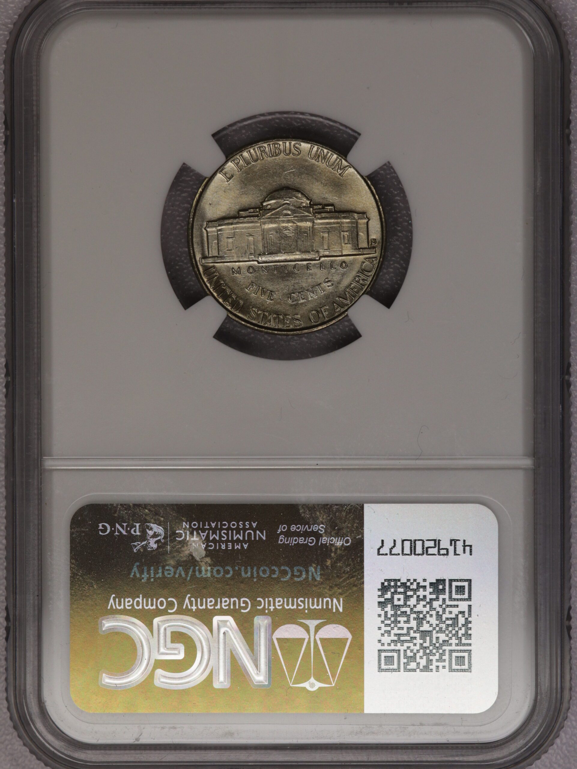 Auction: Group of Uncirculated Jefferson Nickels 5 Graded/10 Ungraded (See Description) - Image 9