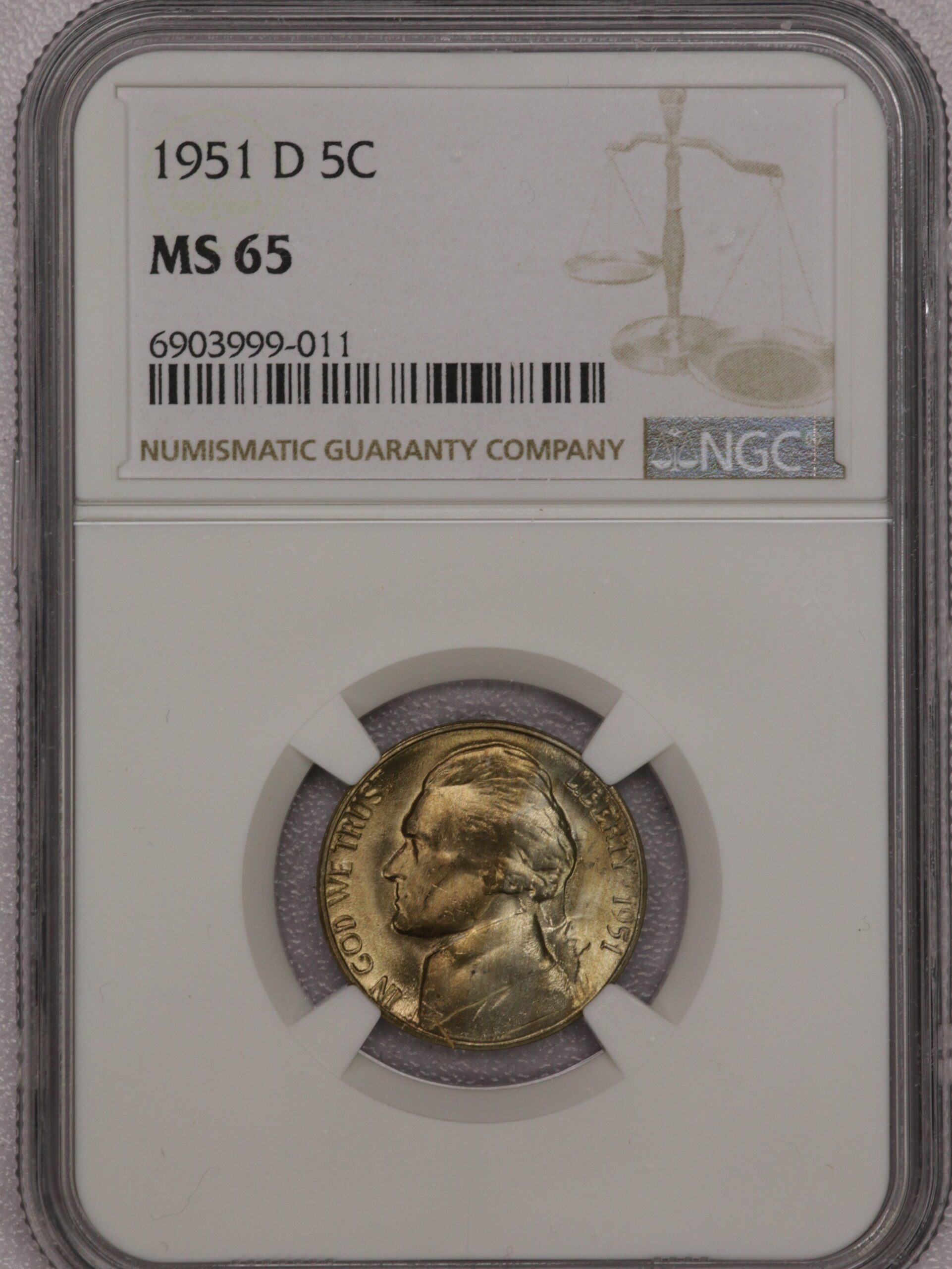 Auction: Group of Uncirculated Jefferson Nickels 5 Graded/10 Ungraded (See Description) - Image 10