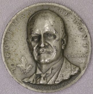 Medallic Arts Company T. Coleman DuPont Delaware Governor .999 Silver (25 Grams)