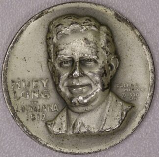 Medallic Arts Company Huey Long Governor of Louisiana .999 Silver 25 Grams