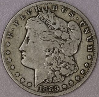 1883 CC Morgan Dollar F15 +