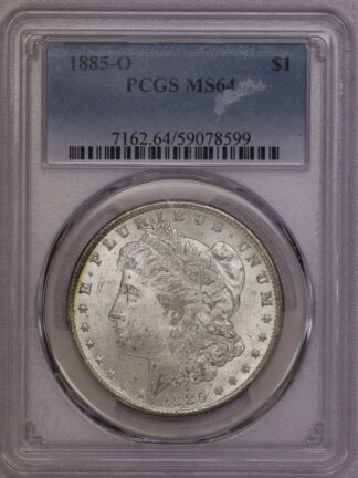 1885-O Morgan Dollar PCGS MS64