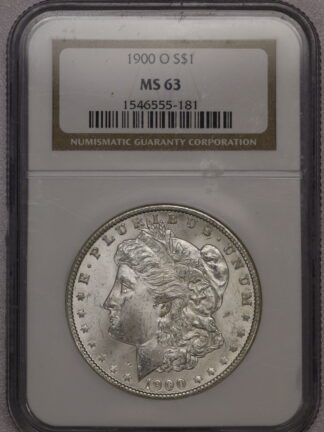 1900-O Morgan Dollar NGC MS63
