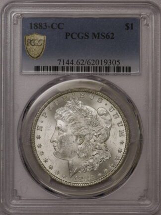 1883-CC Morgan Dollar PCGS MS62