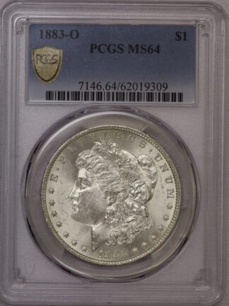 1883-O Morgan Dollar PCGS MS64 #62019309