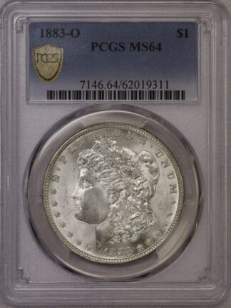 1883-O Morgan Dollar PCGS MS64 #62019311