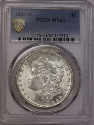 1883-O Morgan Dollar PCGS MS63 #62019313