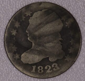 AUCTION-  1823 Capped Bust Dime Fair to Poor
