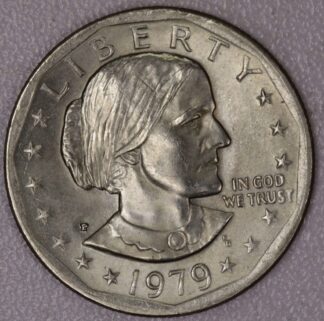 1979 Wide Rim Susan B Anthony Dollar Uncirculated
