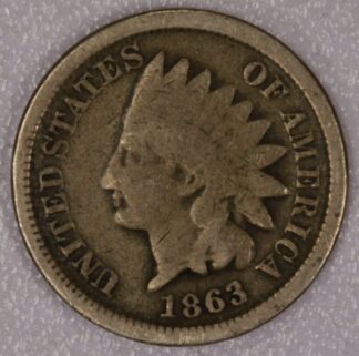 1863 Indian Head Cent Good