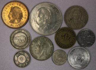 1925-1965 Ten Different Better World Coins #2