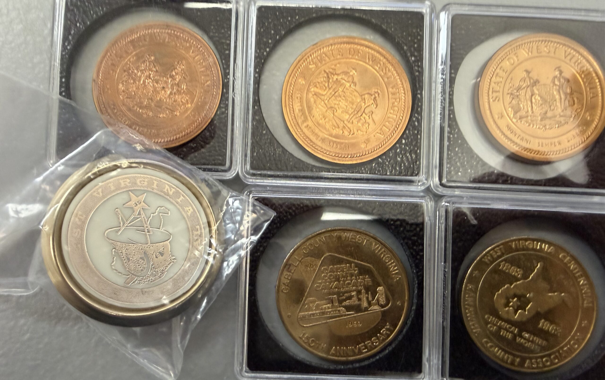 Auction-West Virginia Medals, etc. (See Description) - Image 7