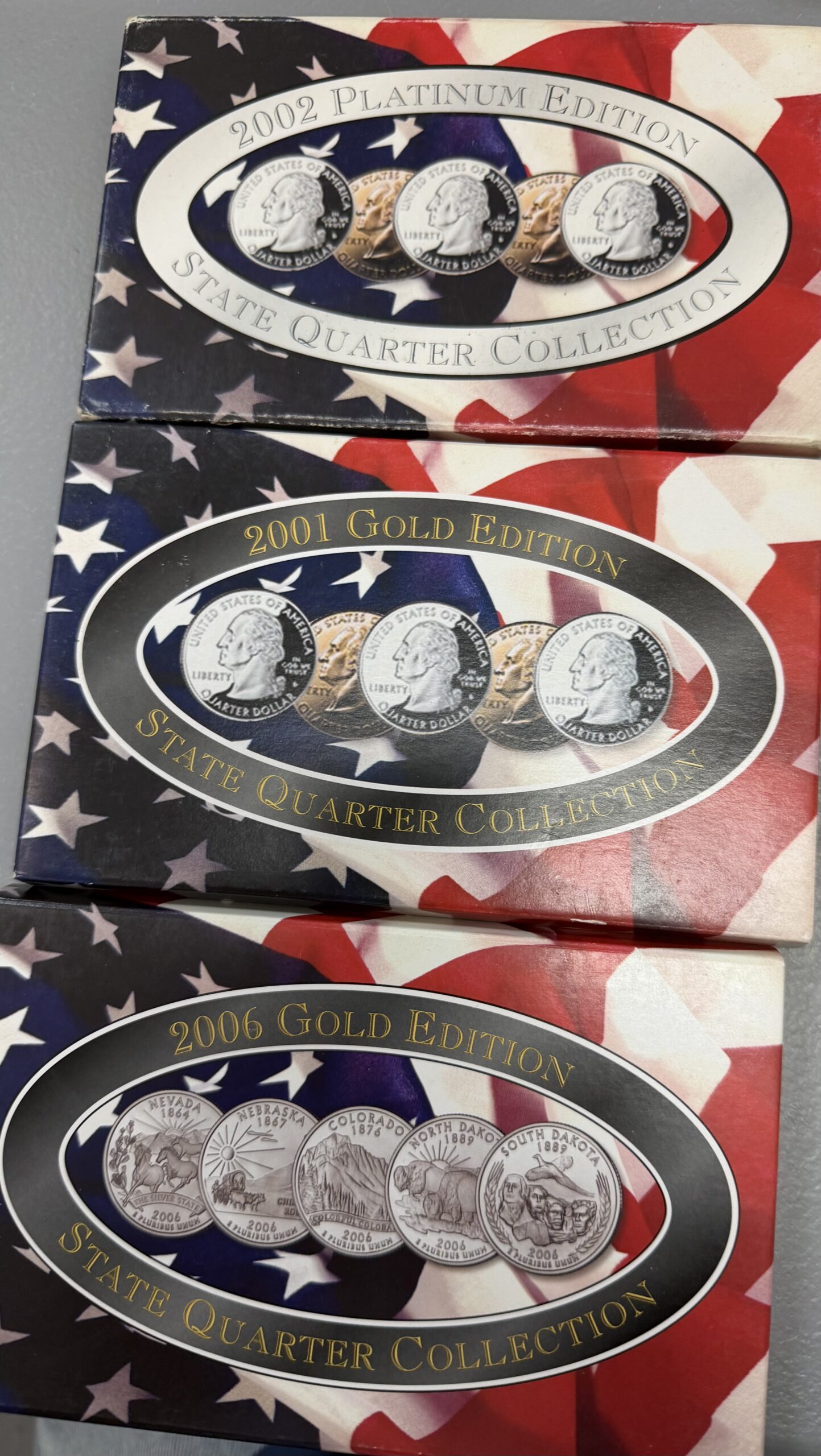 Auction-Group of Quarter Sets (See Description) - Image 2