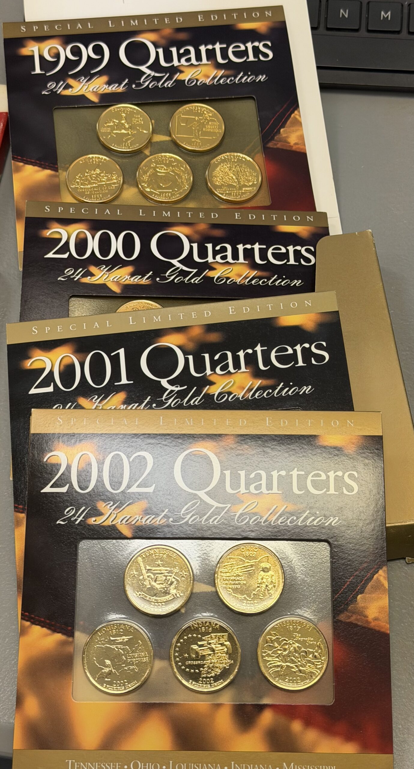 Auction-Group of Quarter Sets (See Description) - Image 5