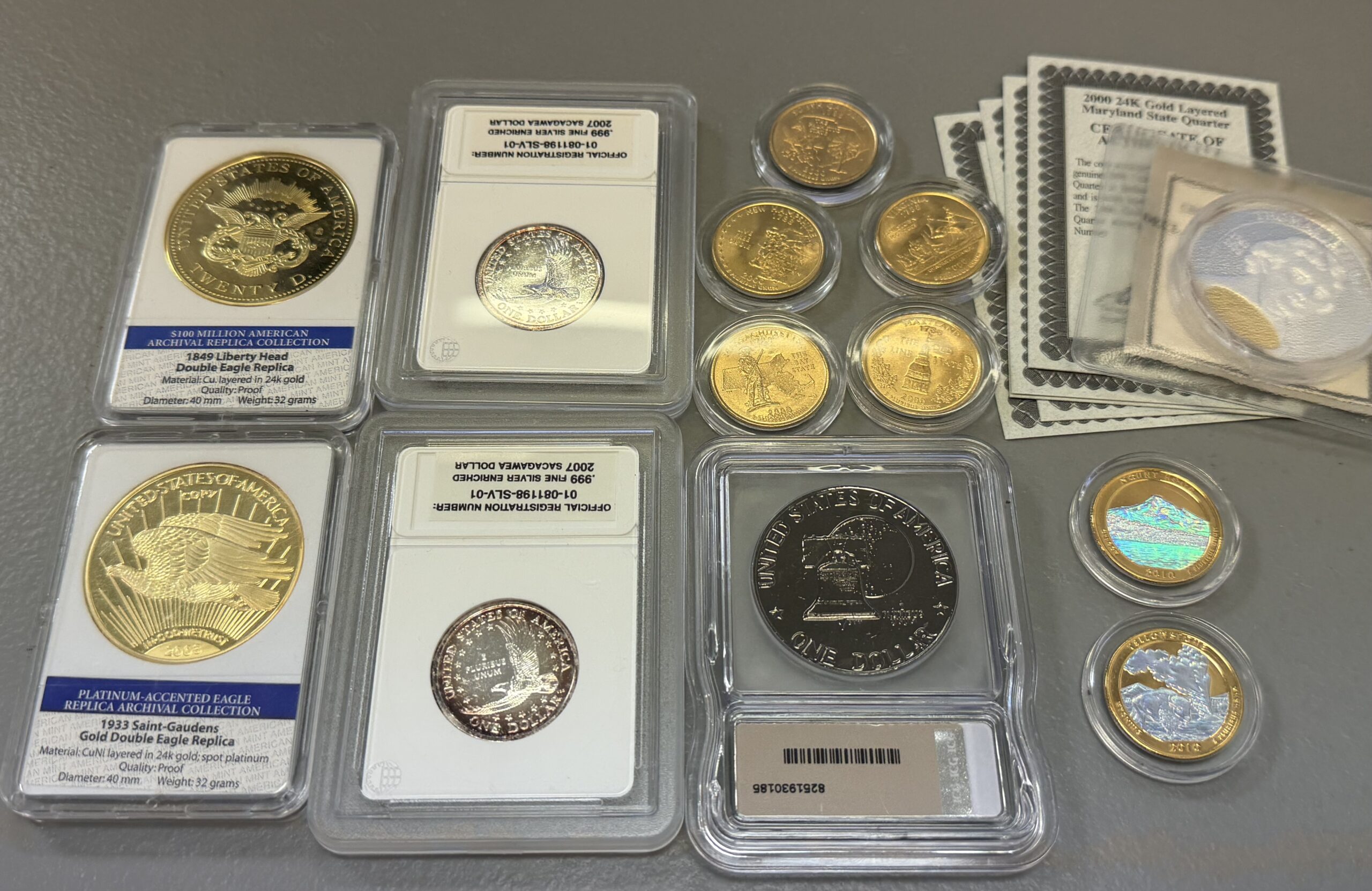 Auction-Group of Plated Coins (See Description) - Image 2