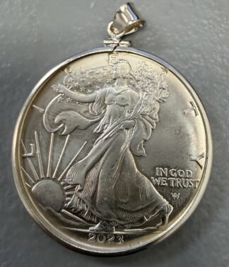 Auction-2023 Silver Eagle With Jewelry Fitting