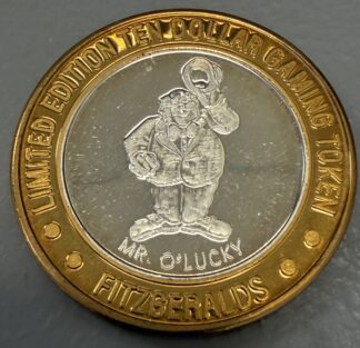 Auction- Gaming Token Reno, Nevada  One Ounce .999 Silver