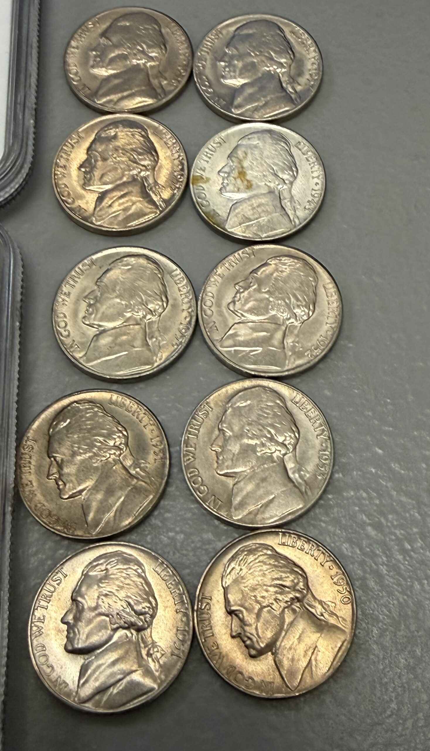 Auction: Group of Uncirculated Jefferson Nickels 5 Graded/10 Ungraded (See Description) - Image 2