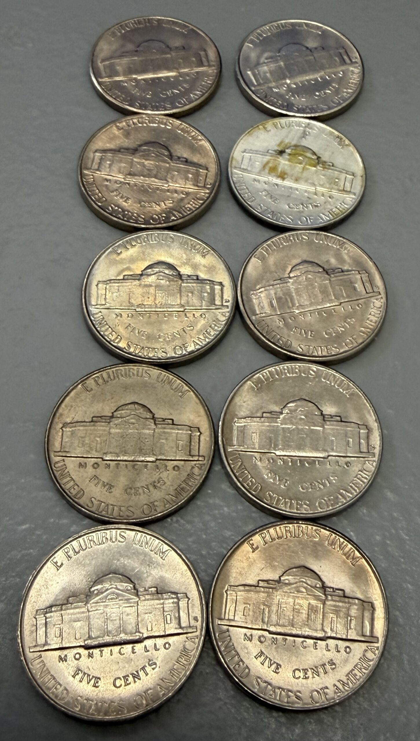 Auction: Group of Uncirculated Jefferson Nickels 5 Graded/10 Ungraded (See Description) - Image 3