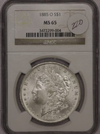 1885-O Morgan Dollar NGC MS65 #3472299-004