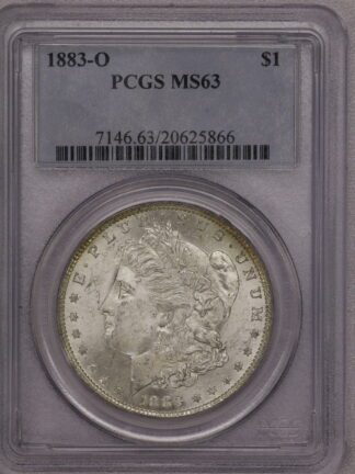 1883-O Morgan Dollar PCGS MS63 #20625866
