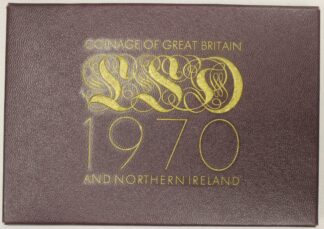 1970 Great Britain Proof Set Last of the Old Denominations with OGP