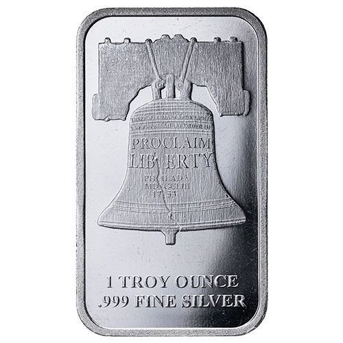(1) 1 oz SD Bullion Proclaim Liberty Silver Bar