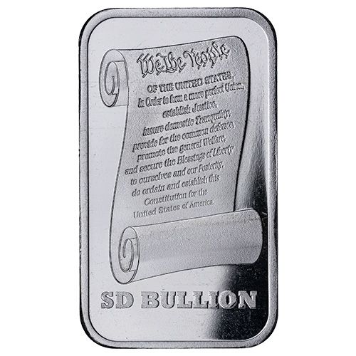 (1) 1 oz SD Bullion Proclaim Liberty Silver Bar - Image 2