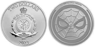 (1) Niue 1 oz Silver $2 Marvel: Spider-Man 999 Fine Silver